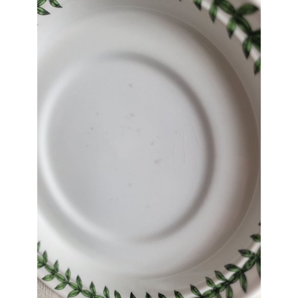 Portmeirion Botanic AS IS 6" leaf rimmed saucer plate - Picture 3 of 6